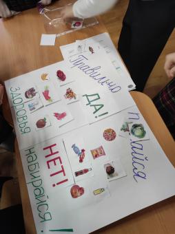 В 1Б 21.01.2026г прошла наша классная игра-викторина на тему "Правильное питание -залог здоровья!"